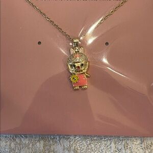 Labubu charm and necklace NEW